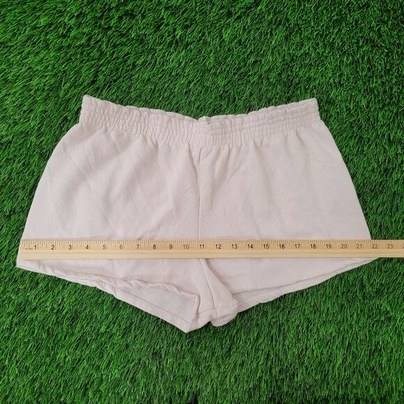 Vintage 80s Gym Shorts Womens M/L Pink USA - Picture 8 of 13